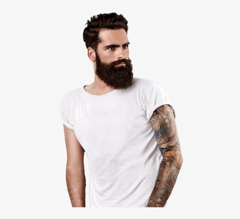 El Trasplante De Barba Y Bigote Es Uno De Los Tratamientos - T Shirt Uomo Rock, transparent png #1233879