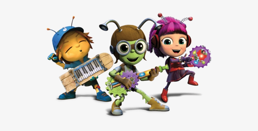 Beat Bugs Making Music Png - Beat Bugs Png, transparent png #1233881