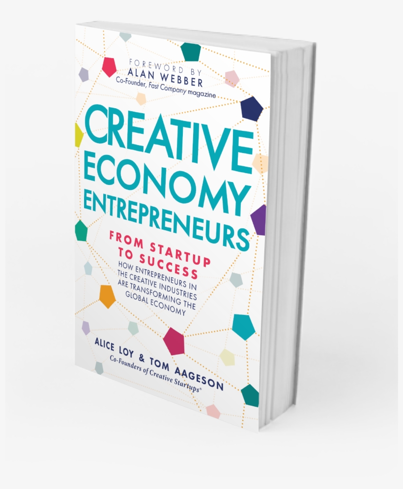 Creative Economy Entrepreneurs Book Mockup Updated - Vinger Aan De Poot, transparent png #1234207