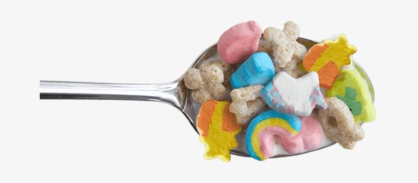 Spoonful Of Original Lucky Charms - Spoon Of Lucky Charms, transparent png #1234302