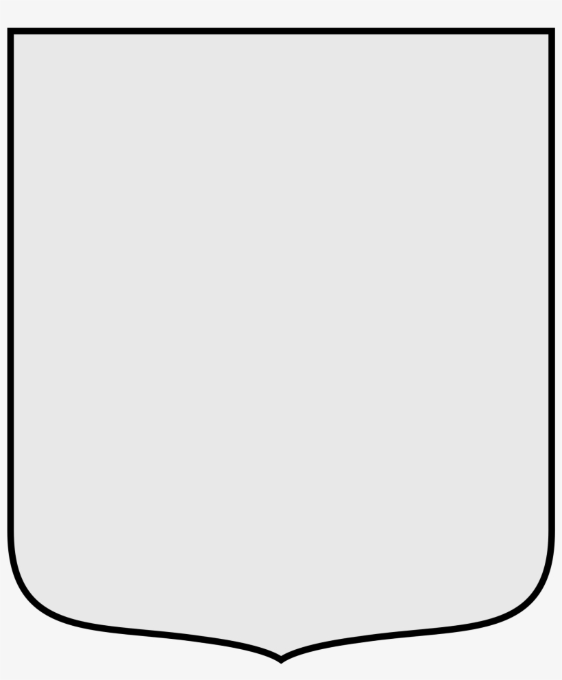 Open - Old French Shield, transparent png #1234413