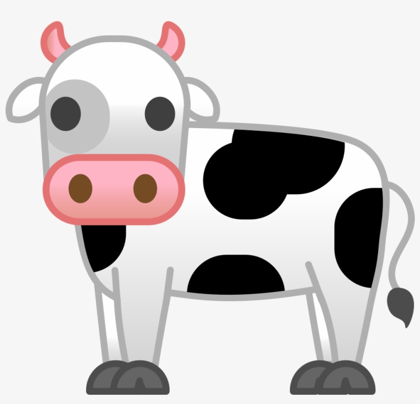 Cow Emoji - Emoji Kuh, transparent png #1234534