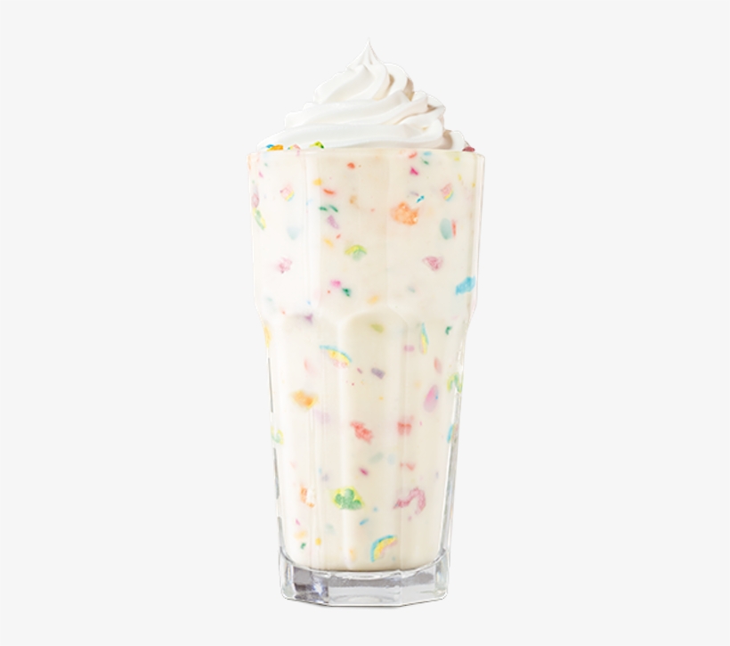 Burger King Lucky Charms Milkshake Like This Recipe - Burger King Smarties Shake, transparent png #1234538