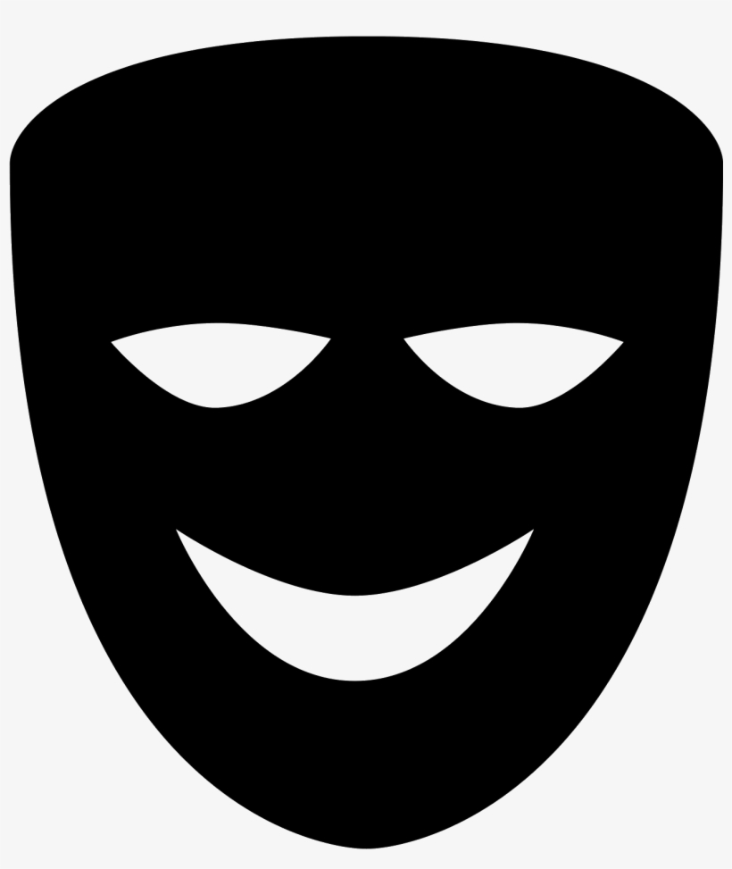 Laughing Mask Png - Comedy Icon Png, transparent png #1234773