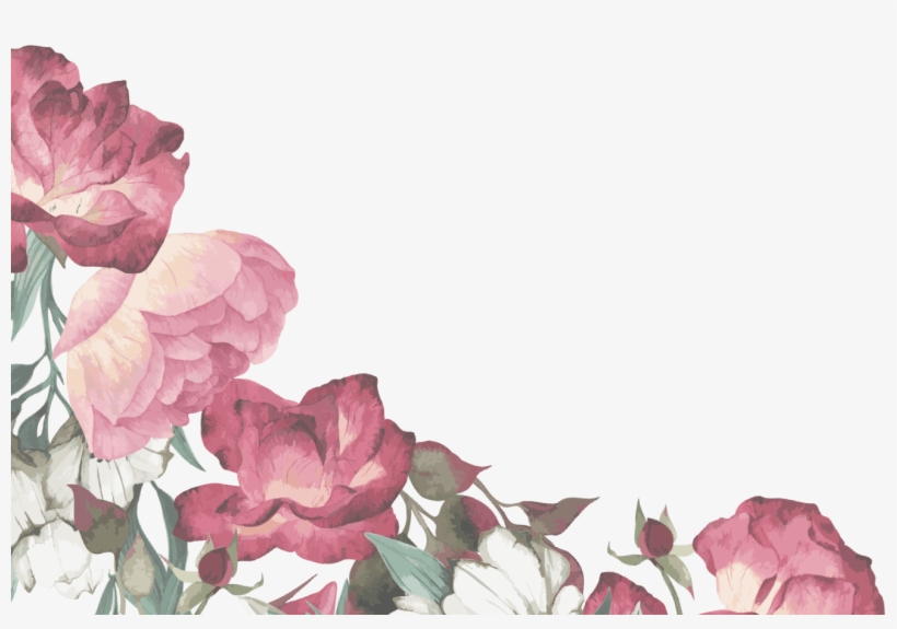 Flower-bot@2x@2x - Garden Roses, transparent png #1234793
