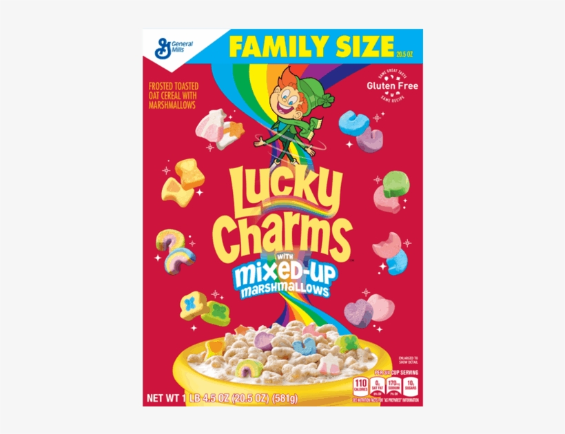 00 For Lucky Charms™ Cereal - Lucky Charms Mixed Up Marshmallows, transparent png #1235133