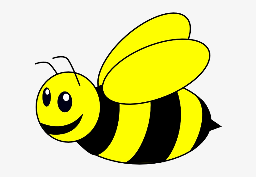 Png Transparent Bumble Bee Yellow Clip Art At Clker - Bumble Bee Clipart, transparent png #1235183