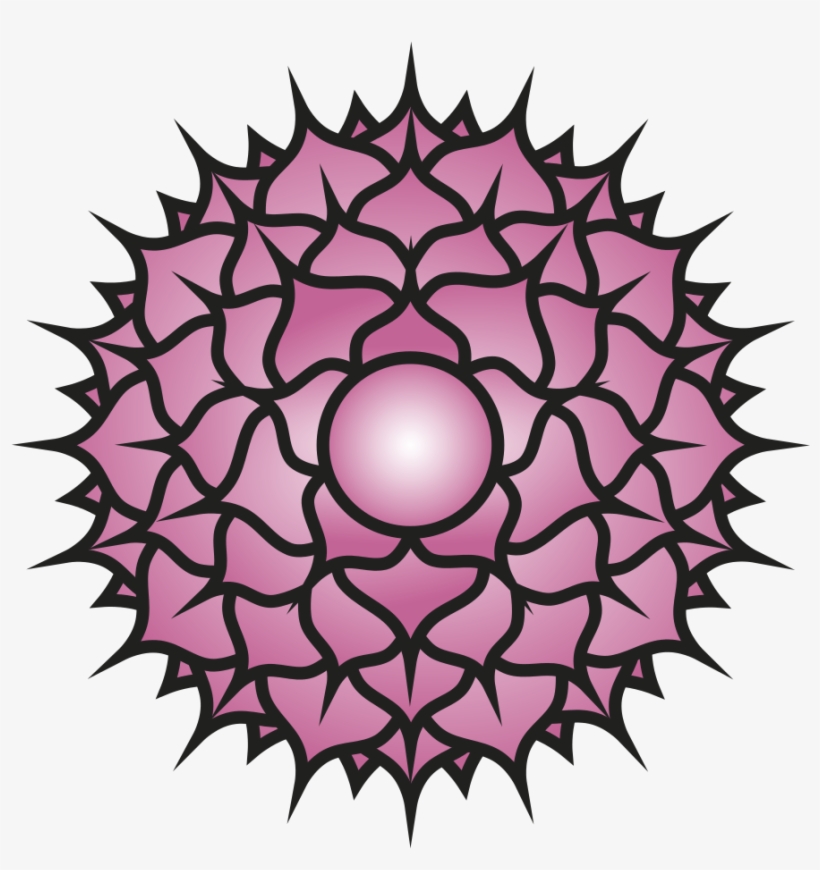 Download File Sahasrara Mandala Svg Thousand Petal Lotus Free Transparent Png Download Pngkey