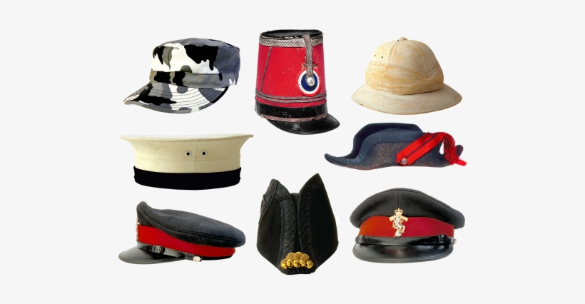 Military Uniforms,peaked Style - Kids Dress Up Hats, transparent png #1235454