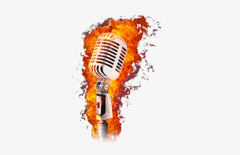 Fcsn Presents Comedy Night At Fdic 2018 To Battle Firefighter - Comedy Microphone Clipart Png, transparent png #1235748