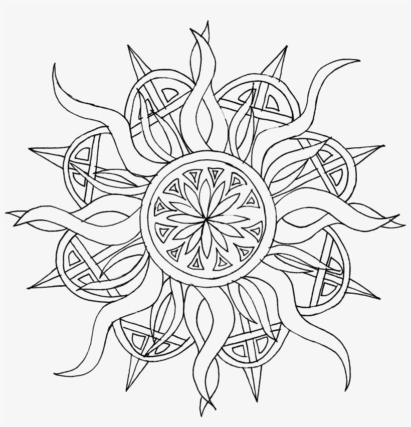 Mandala - Royalty-free, transparent png #1235895
