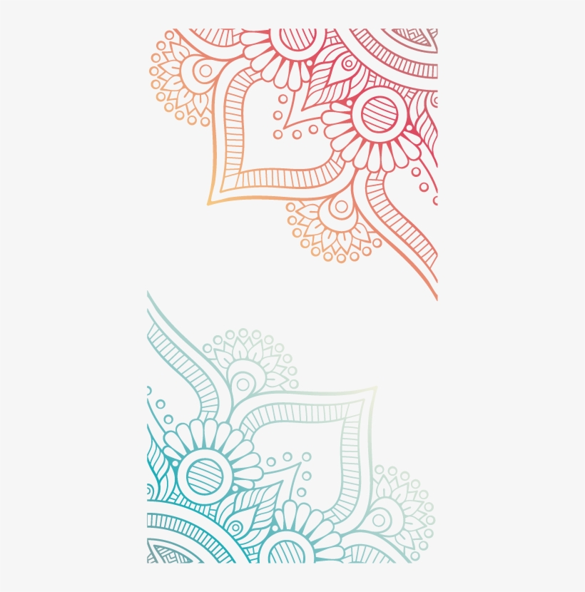 Pin By Greybeach 6 On Mandalas, Medallions, Mirrors, - Continental Retro Background Shading Vector, transparent png #1236024