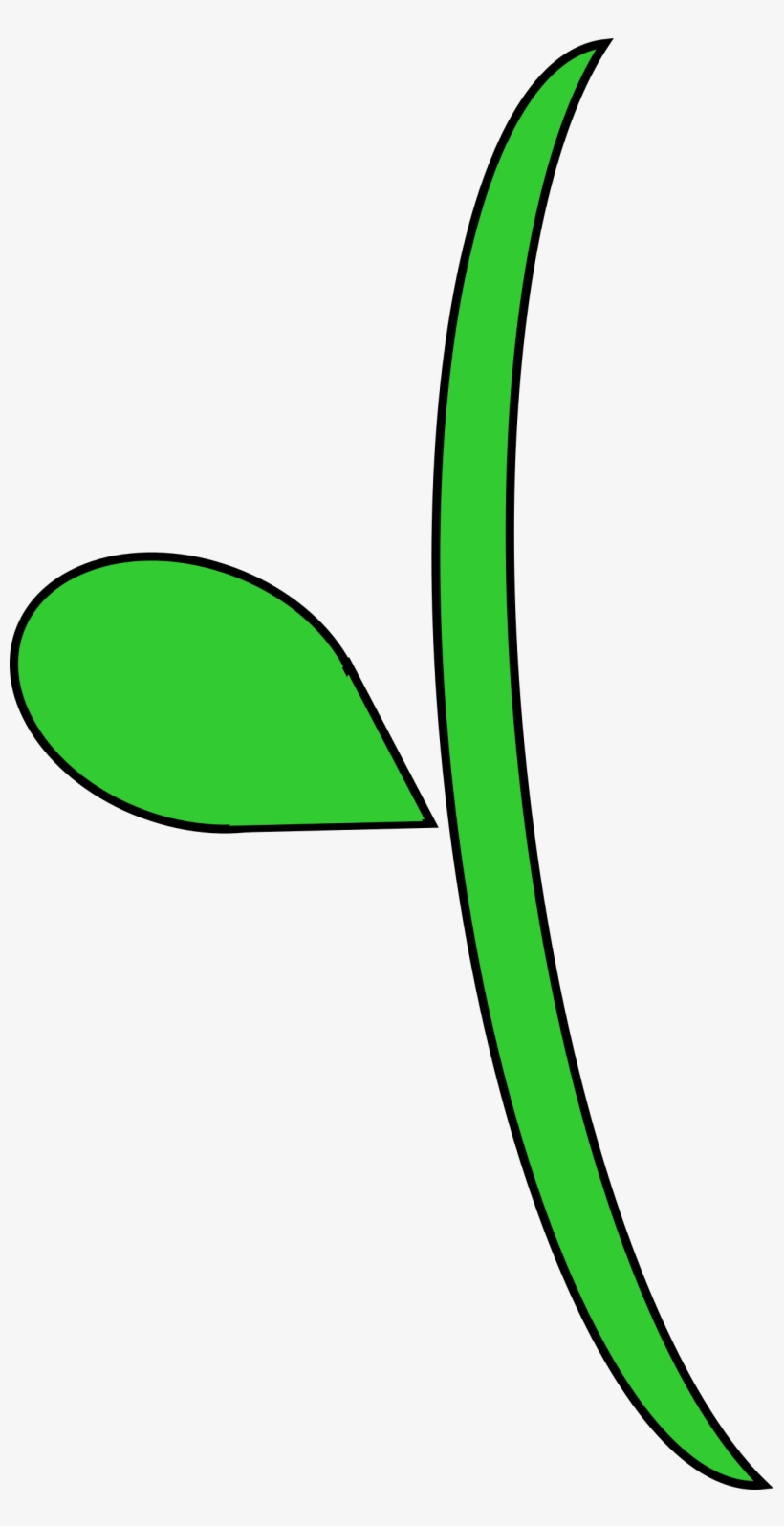 This Free Icons Png Design Of Curvy Flower Stem, transparent png #1236382