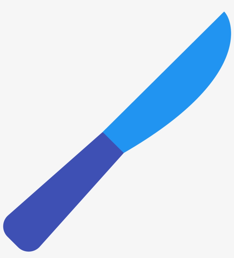 The Icon Consists Of A Pretty Typical Knife - Ball Pen Flat Icon, transparent png #1236432