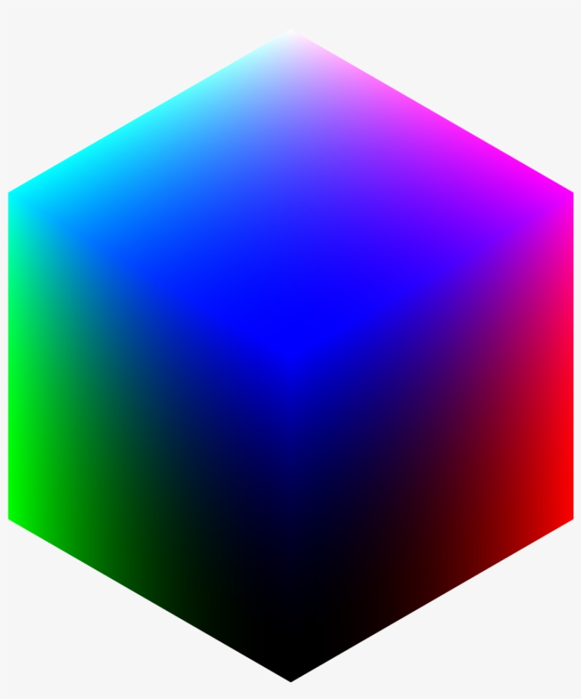 Rgb Colorcube Corner Blue - Rgb Color Cube Corners, transparent png #1236487