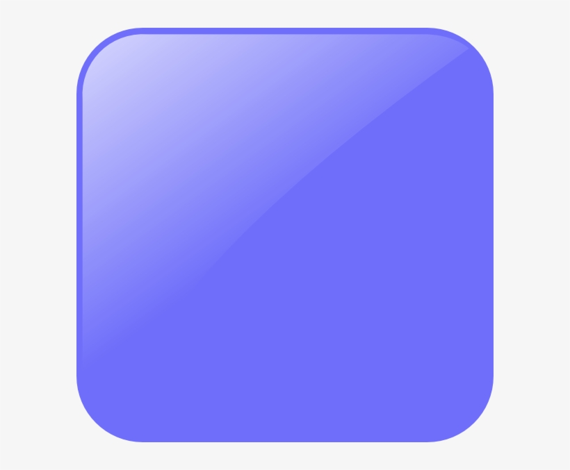 Light Blue Clipart Blue Square - Light Blue Square Button, transparent png #1236511