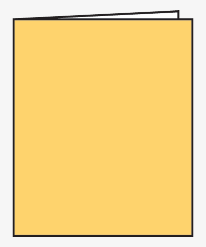 Tcr62838 Yellow Blank Book Image - Amber, transparent png #1236797