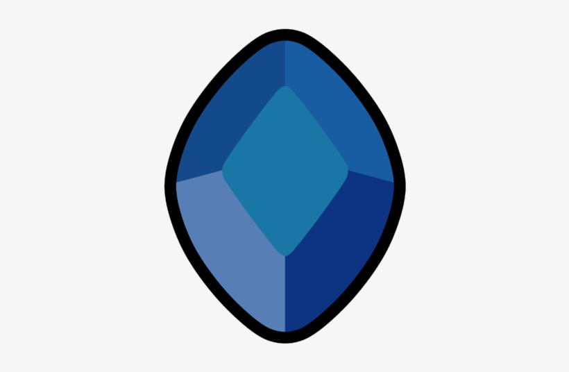 Blue Diamond Gem By Lenhi - Steven Universe Blue Diamond Gem, transparent png #1236865