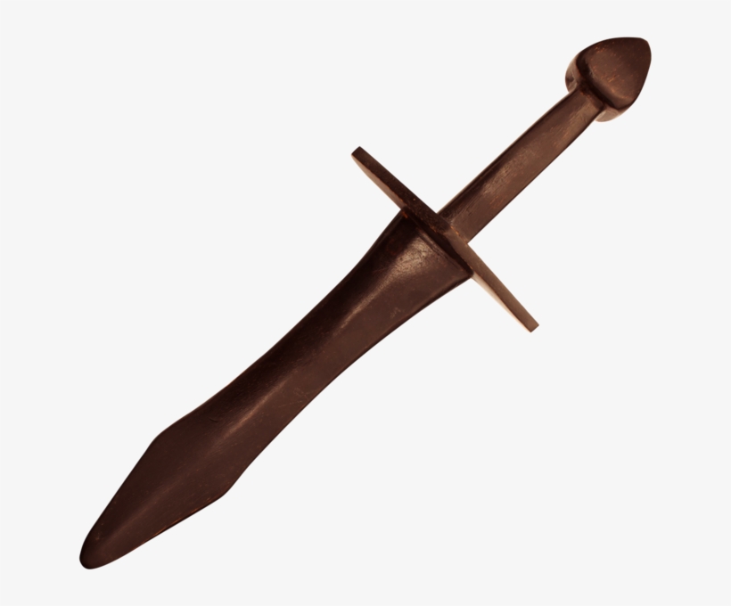 19 In Dark Wood Medieval Practice Sword, , Panther - Middle Ages, transparent png #1236869
