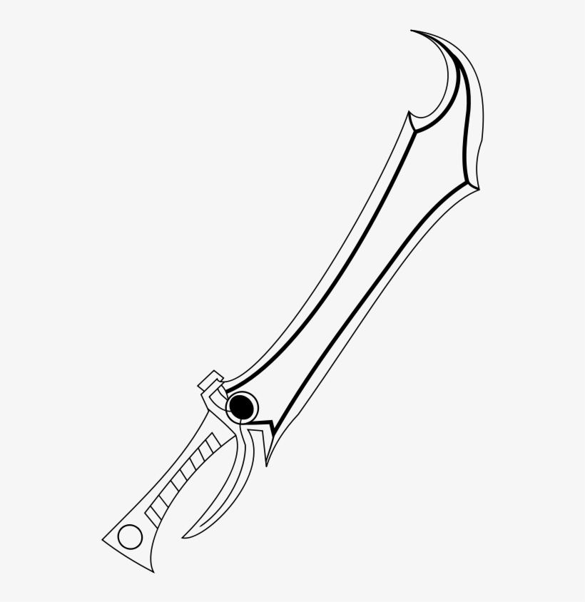 Vector Graphics - Fantasy Sword Clip Art, transparent png #1236891