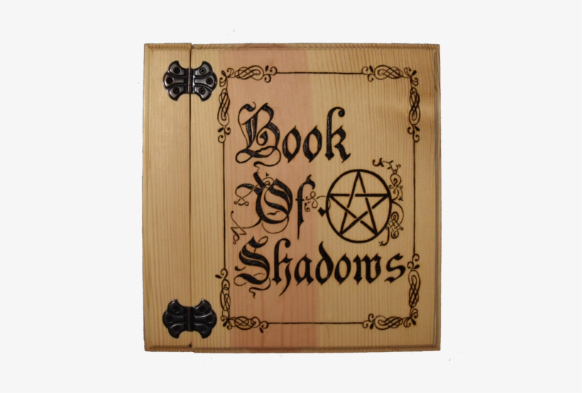 Medieval "book Of Shadows" With Pentagram - Wiccan Book Of Shadows, transparent png #1236910