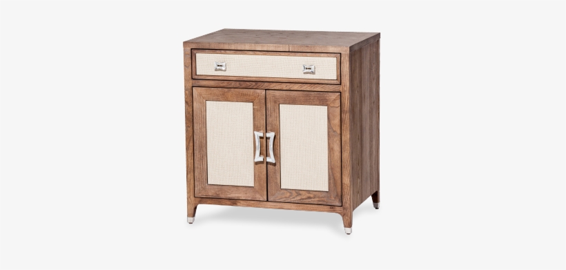 Biscayne West Nightstand Haze - Aico Biscayne West Nightstand In Hazelnut, transparent png #1237049