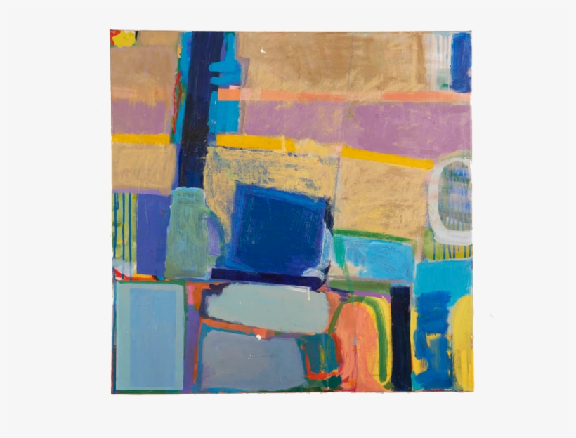 “purple Blue Square” - Modern Art, transparent png #1237072