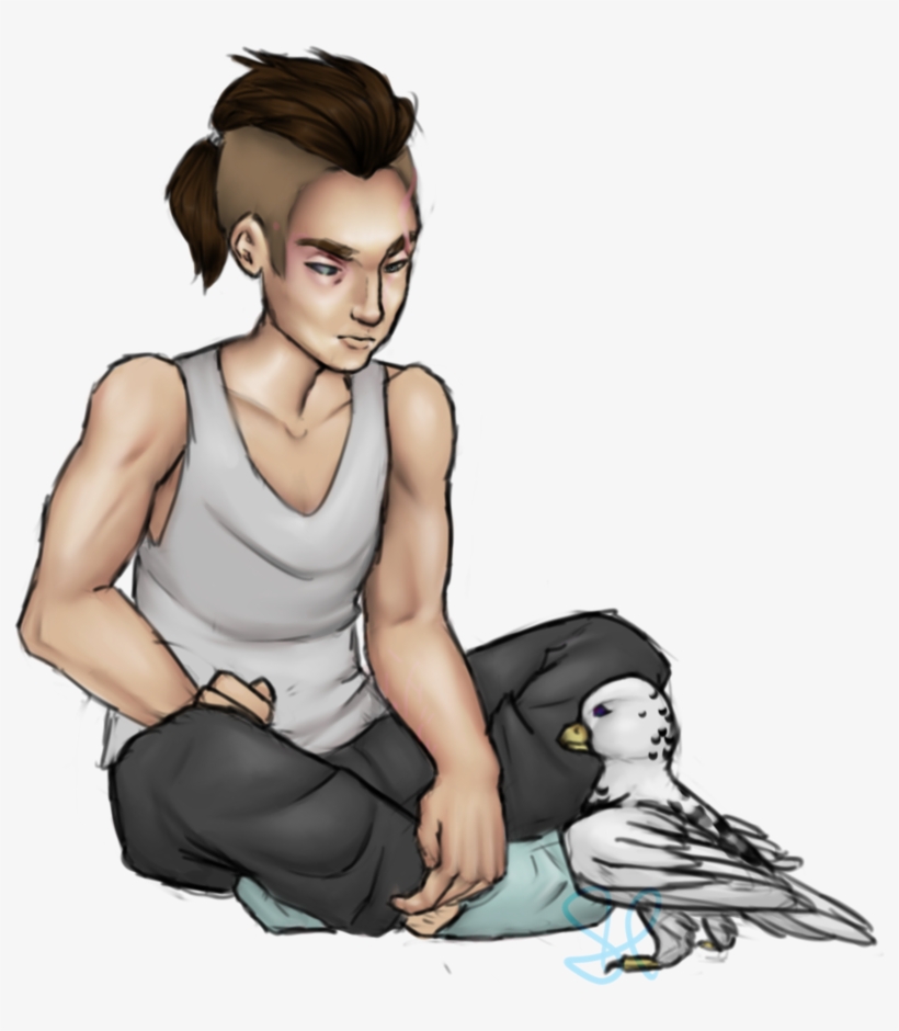 Sad Man Png Clipart Free Stock - Bird N Man Sad, transparent png #1237204