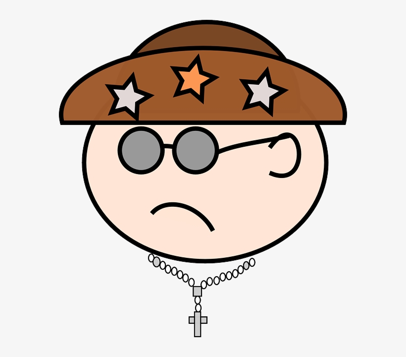 Cowboy, Man, Person, Face, Sad - Chapeu De Cangaceiro Vetor Png, transparent png #1237346