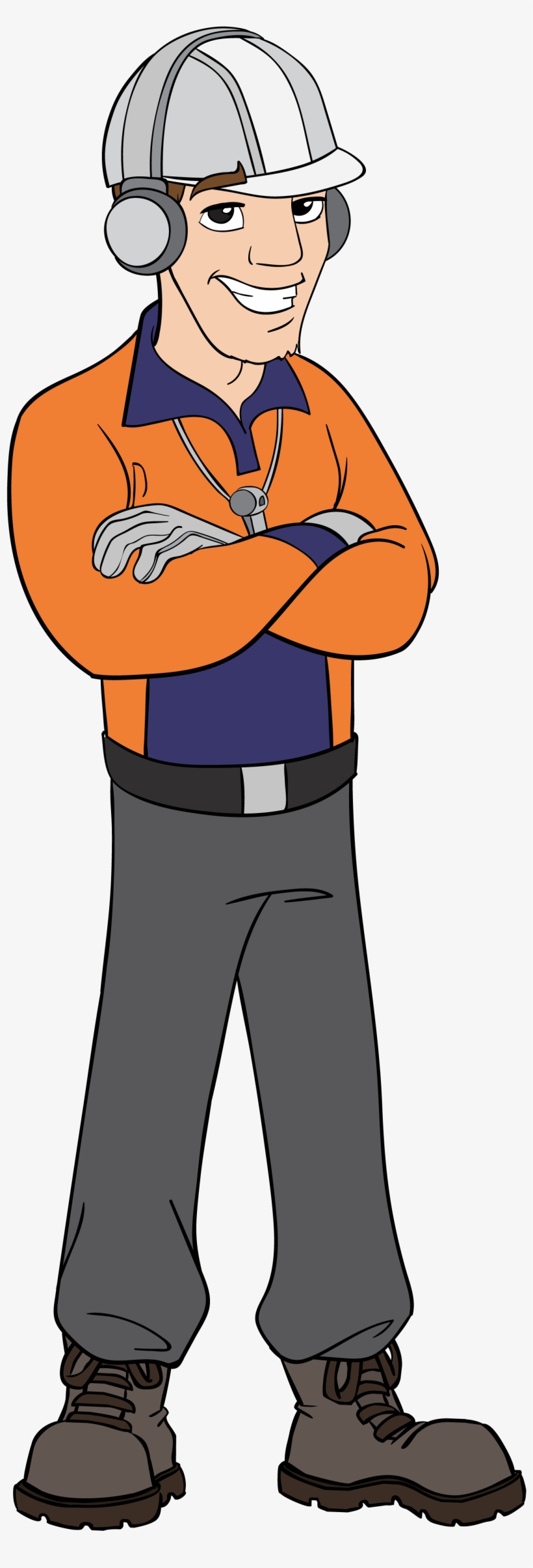 Jolly Joe Is A Dogman He Trained - Crane, transparent png #1237392