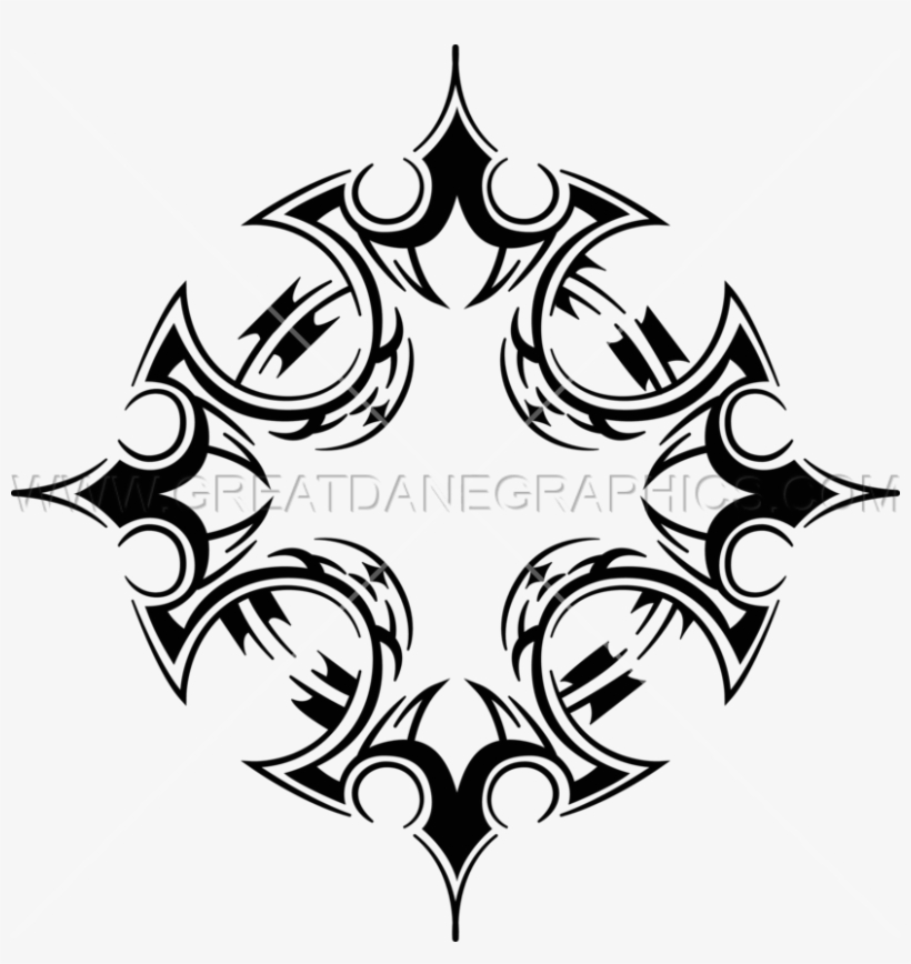 Maltese Cross - Maltese Cross Tribal Vector, transparent png #1237507