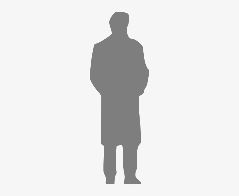 Man Silhoutte - Silhouette Of A Man, transparent png #1237548
