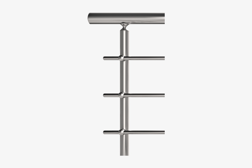 Ι00 Railing System - Εξαρτηματα Για Καγκελα Αλουμινιου, transparent png #1237608