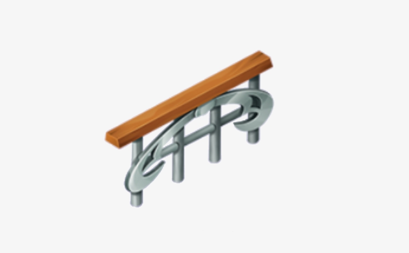 Nouveau Railing - Plywood, transparent png #1237641