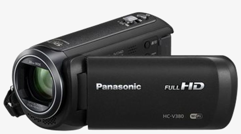 Camcorder -  -  - Panasonic Hc V385 Hd Camcorder, transparent png #1237771