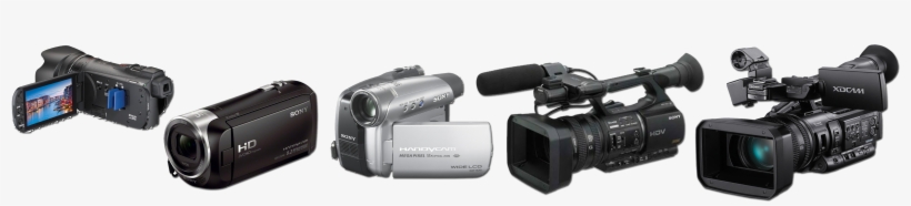 Camcorder Main Png - Different Types Of Video Camera, transparent png #1237917