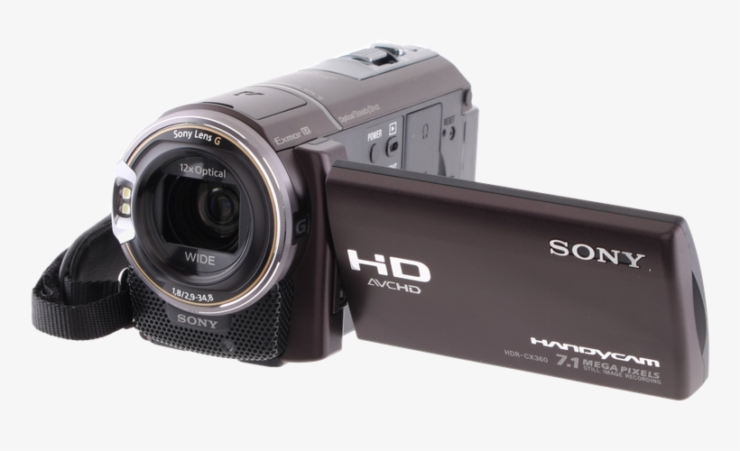 Camcorder - Sony Handycam Png, transparent png #1237981