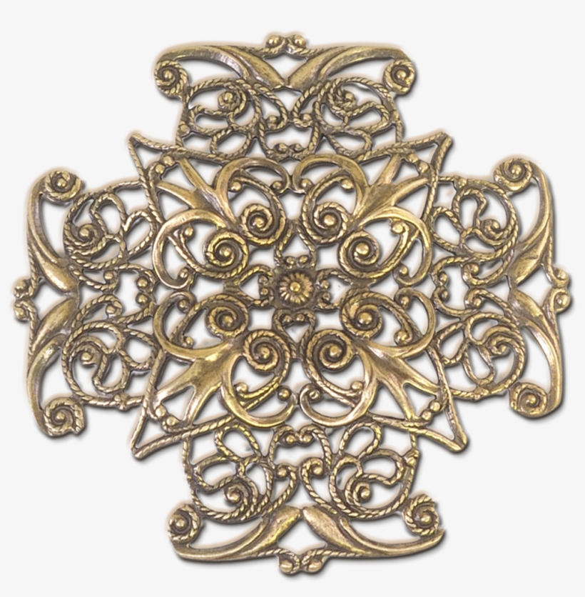 Xl Ornate Maltese Cross, transparent png #1238029