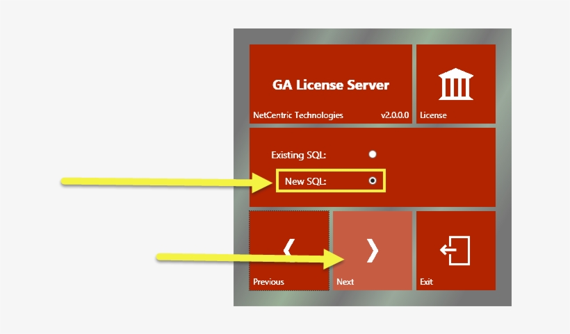 The Radio Button For A New Sql Server Is Selected And - Diagram, transparent png #1238030