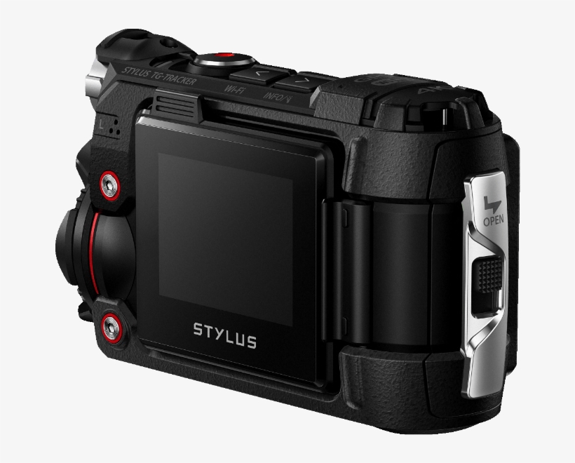 Olympus Olympus Tg-tracker Actionkamera - Olympus Olympus Stylus Tg-tracker [black], transparent png #1238031