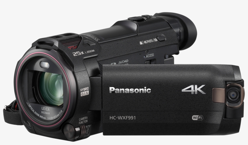 Panasonic Hc-vxf990 4k Camcorder Camera, transparent png #1238233
