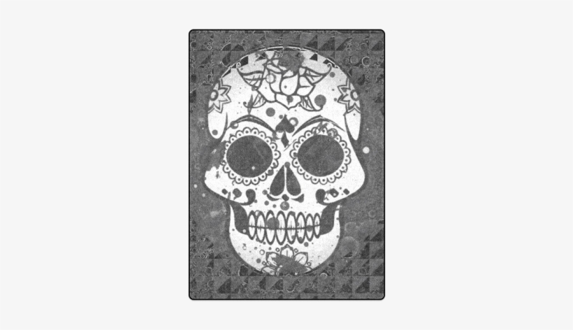 Black And White Skull Blanket - Coque Pour Samsung Galaxy A5 2016 (sm-a510) - Black, transparent png #1238626