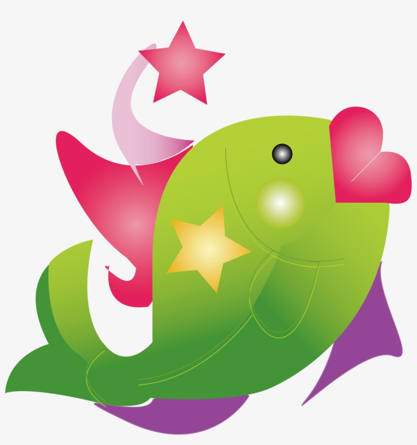 Fish Clipart Lip - Fish Cartoon Images Png, transparent png #1238660