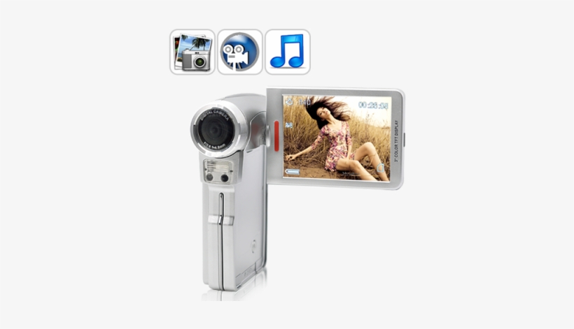 Ultra Compact 5mp Digital Camera - Digital Video Camera Compact, transparent png #1238685
