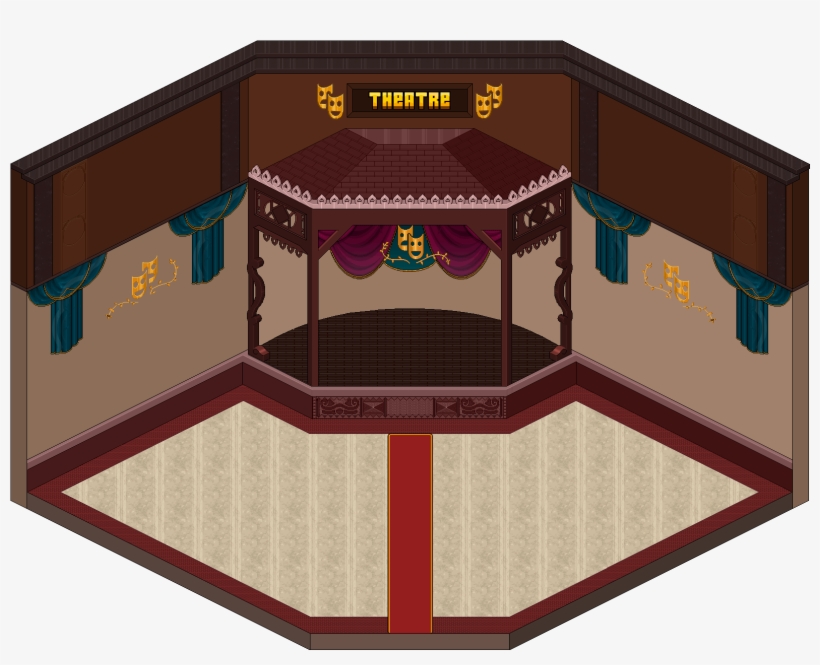 Theatre - Illustration, transparent png #1238969