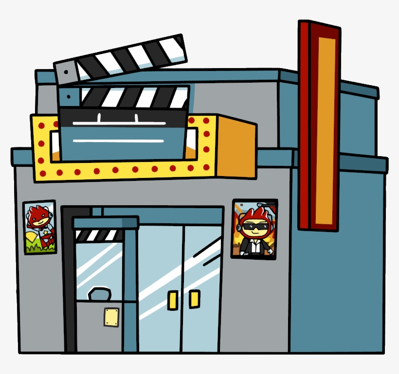 Movie Theater Png - Movie Theater Cartoon Png, transparent png #1239017