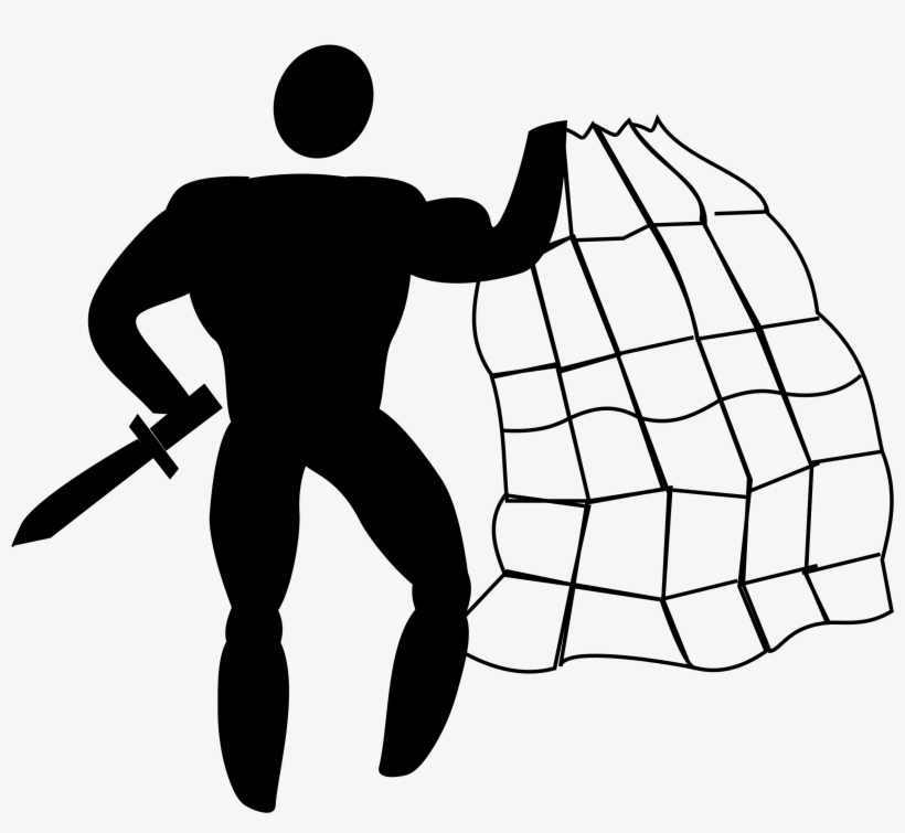 This Free Icons Png Design Of Retiarius Gladiator, transparent png #1239329