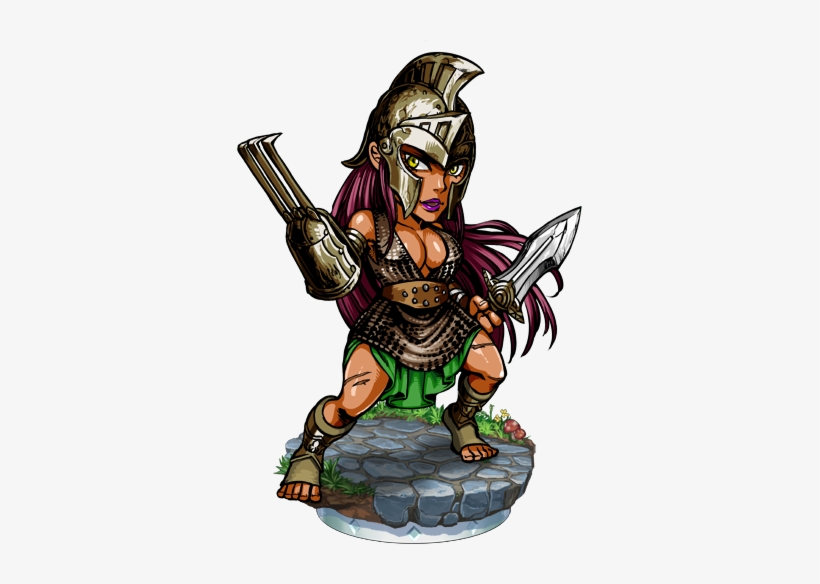 Gladiator Scissor Ii Figure - Blood Battalion Gladiators, transparent png #1239356
