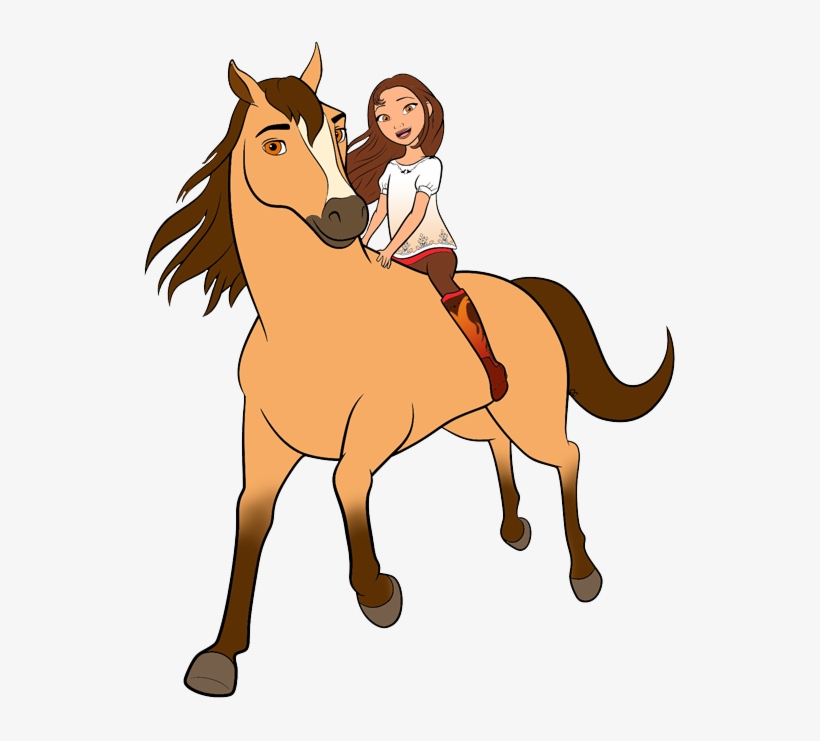 Lucky Riding Spirit - Spirit Riding Free Clipart - Free Transparent PNG