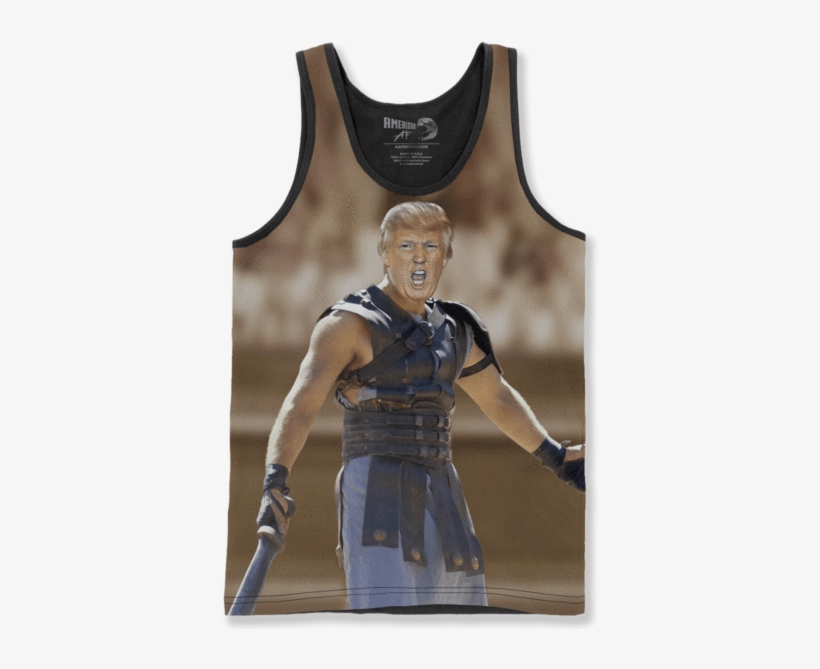 Gladiator Trump - Gladiator Trump - Unisex Tank / Sublimation / L, transparent png #1239552